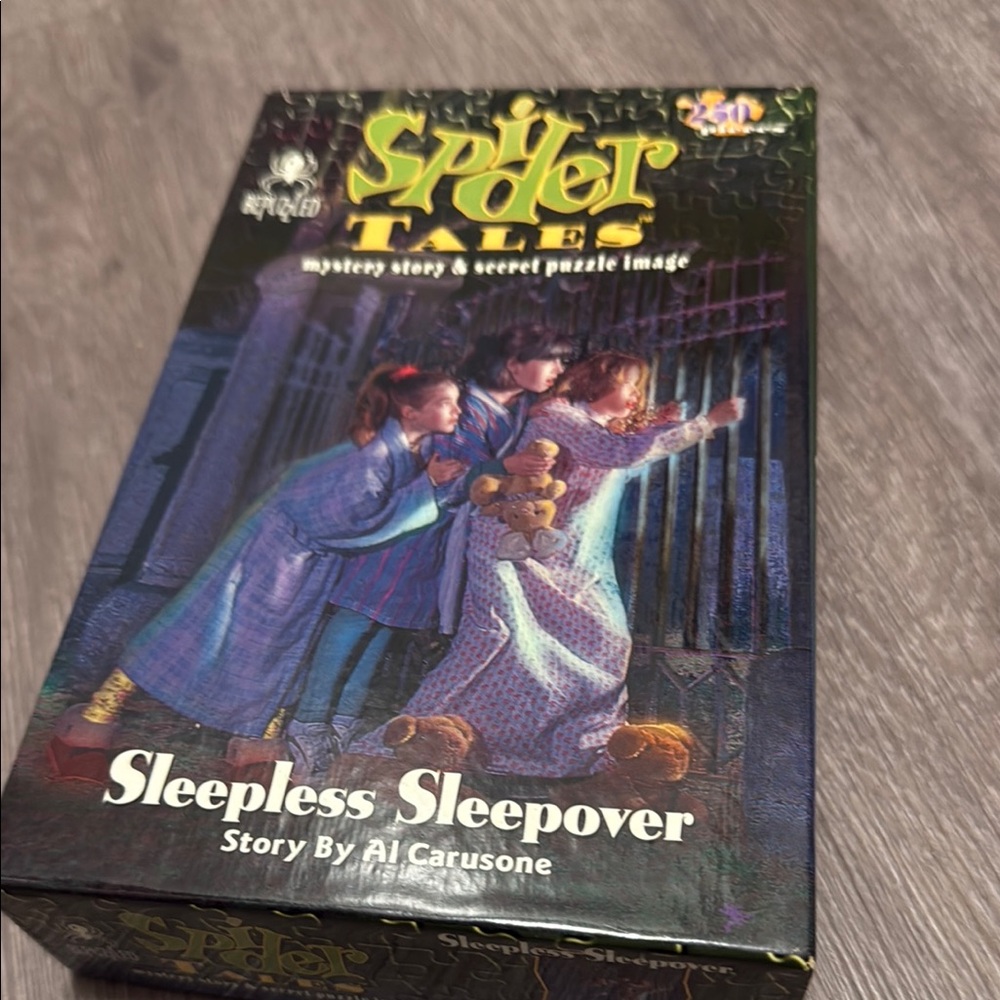 NEW 1995 Spider Tales Puzzle - Sleepless Sleepover